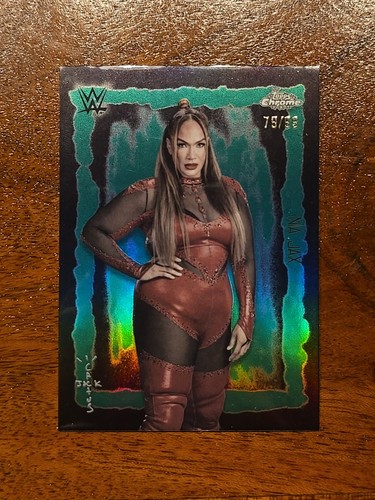 2025 topps chrome wwe - chrome,