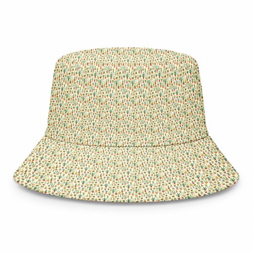 Printed bucket hat rustic - printed,