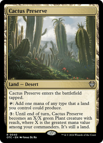 Cactus preserve otc 40 - -,