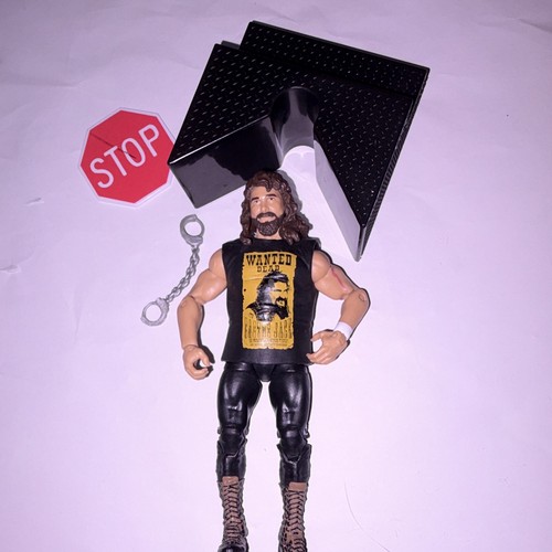 Mattel cactus jack wwe elite - mattel,