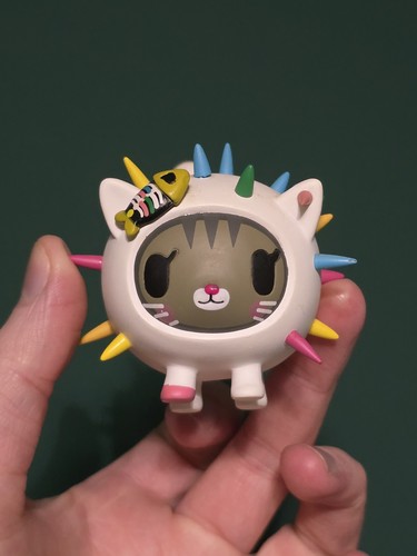 Tokidoki cactus cat figurine - cactus,